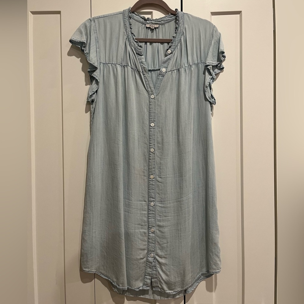 Rails Kat Eco Light Vintage Denim Dress Tunic - Picture 5 of 5
